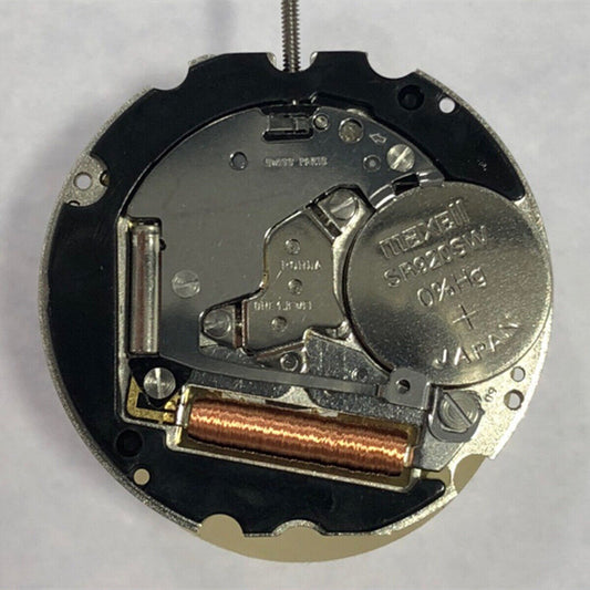 Swiss Ronda 705 quartz movement watch part with 3 hands and date at 6, for precise timekeeping.