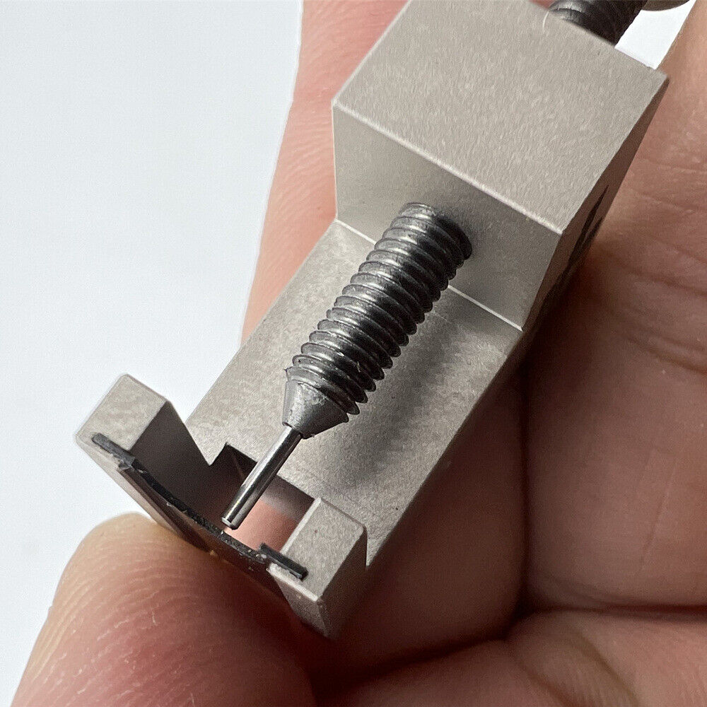 Bergeon 30002 precision hand remover tool for delicate clock and alarm clock repairs.