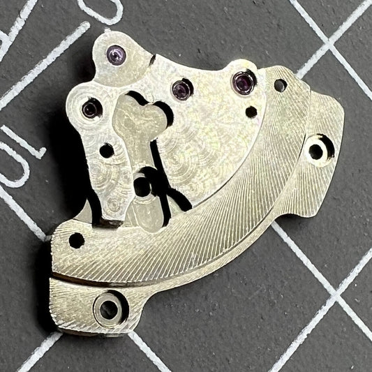 Generic 3135-110 train wheel bridge replacement for RLX watch, durable and precise watch part.