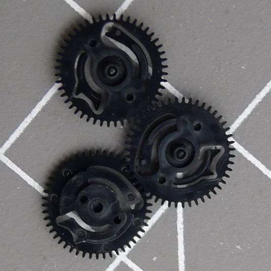 Set of 3 Date Indicator Driving Wheels, compatible with NH35 NH36 watch movements for precise date function.