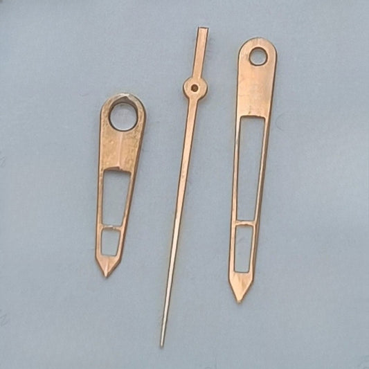 8X12X12mm Rose Golden Trim Hollow Watch Hands For NH35 NH37