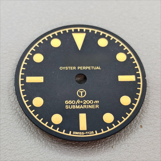watch dial with R logo