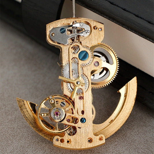 Asian LG0808 mechanical watch movement with hollow rectangle balance wheel for precise timekeeping