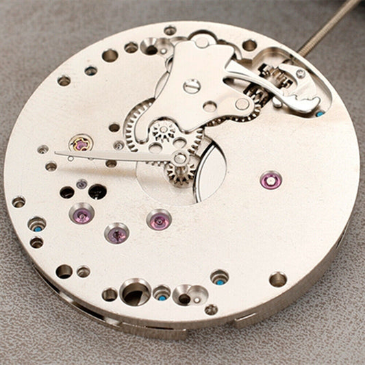 China Made HZ9011 watch movement with small second at 9, automatic mechanical, precise timekeeping.