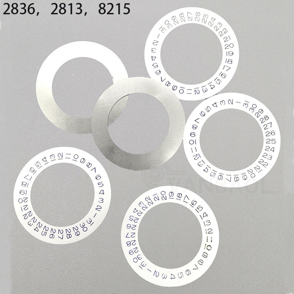 Roue de disque de date Roue de date pour la Chine Fabriqué Tianjin Seagull 2824 2836 2813 8215