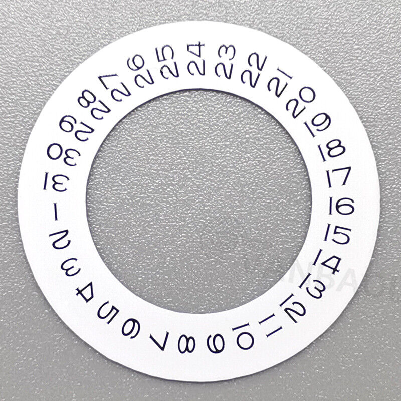 Roue de disque de date épaisse pour Tianjin Seagull 2824 2836 2813 8215
