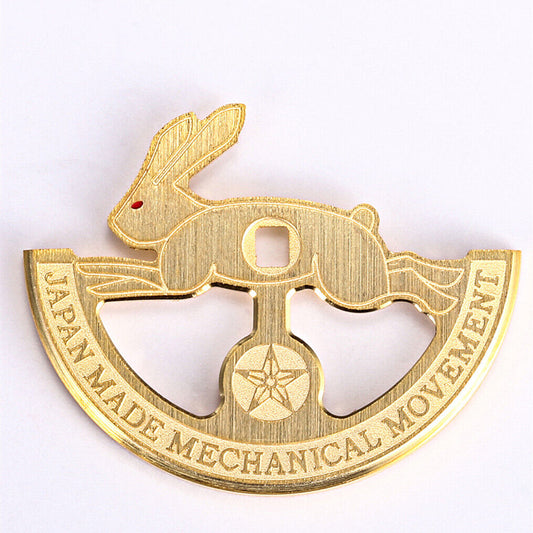Masse oscillante creuse lapin dorée pour mouvement Miyota 8215