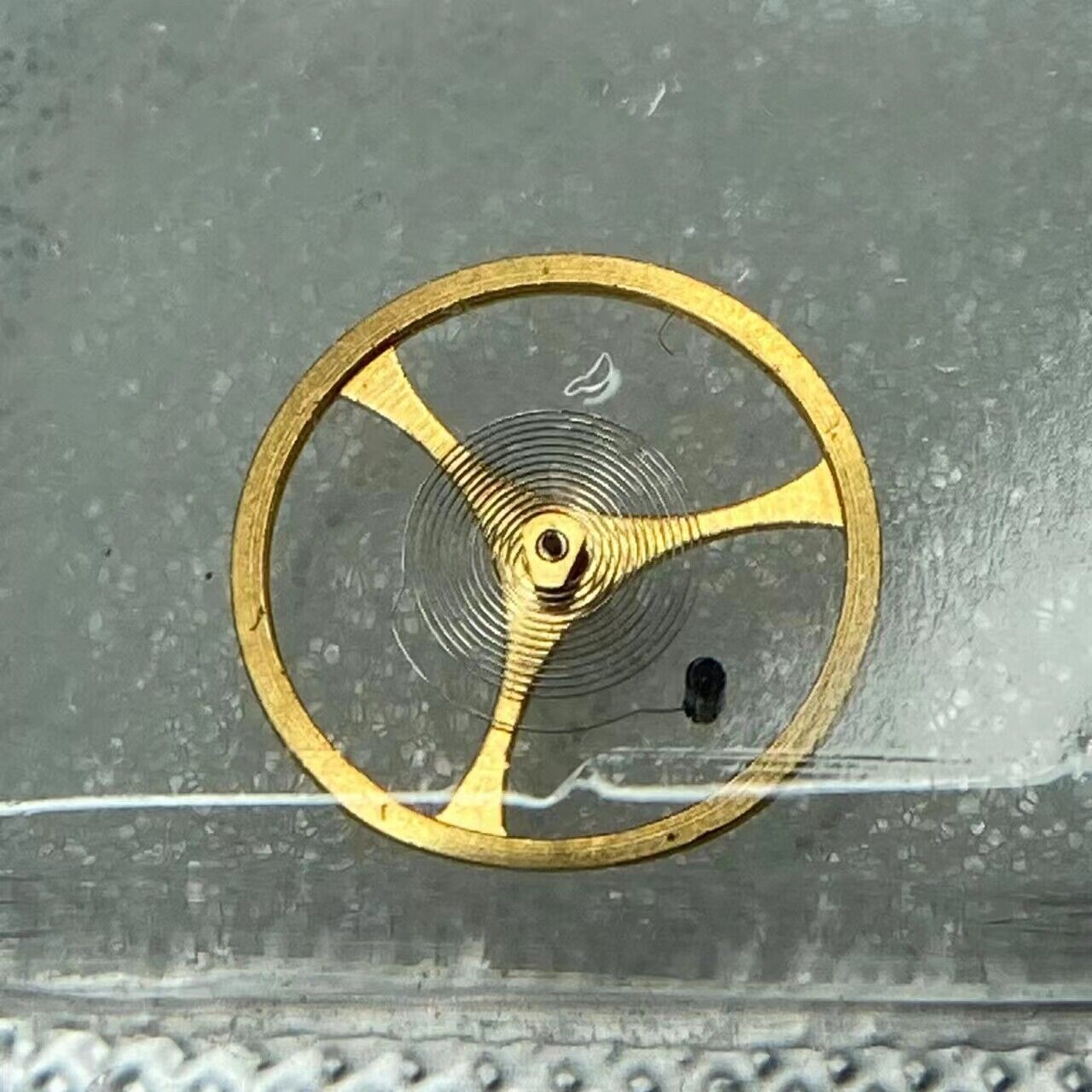 Balance wheel for Tianjin Seagull ST16 watch movement, precision part for accurate timekeeping.