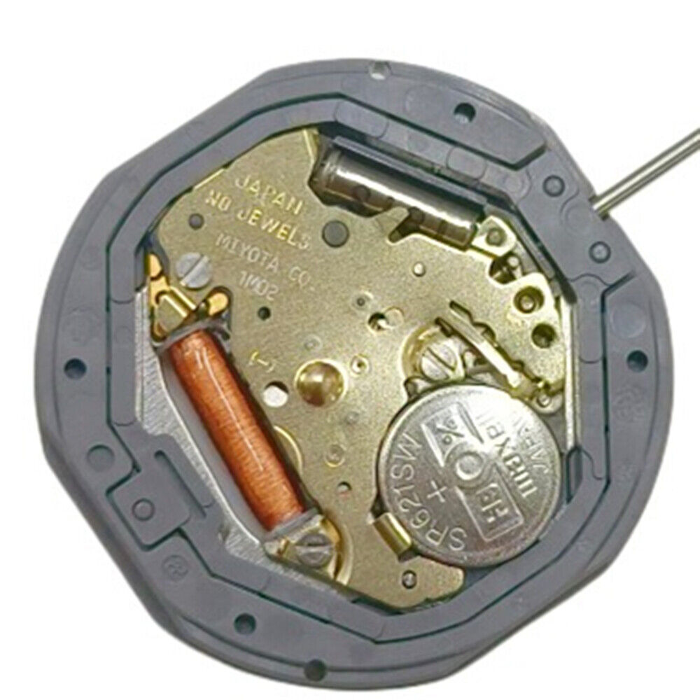 Miyota 1M02 Japan Quartz Movement 3 Hands Date@3 Day Date English&Chinese Dial