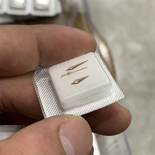 7mm 3-piece Lady Watch Hands Set by ETA for ETA 2671 Movement, includes hour, minute, and second hands.