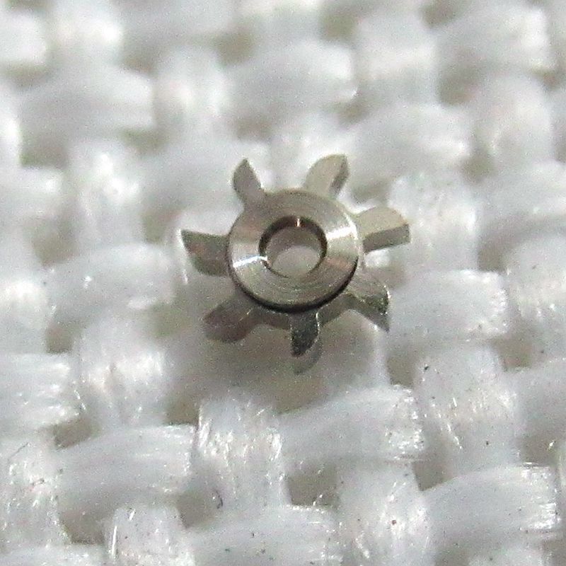 Small watch part corrector wheel for YN55 YN56 movements, compatible generic fit.