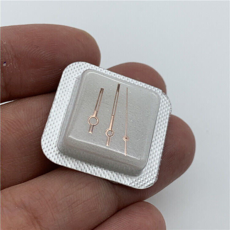 Aiguilles de montre pour homme 12,5 mm, 3 aiguilles lumineuses vertes, pour mouvement Miyota 8200