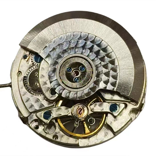Tianjin Seagull ST2525 automatic watch movement with single calendar at 12 o'clock, precision mechanical.