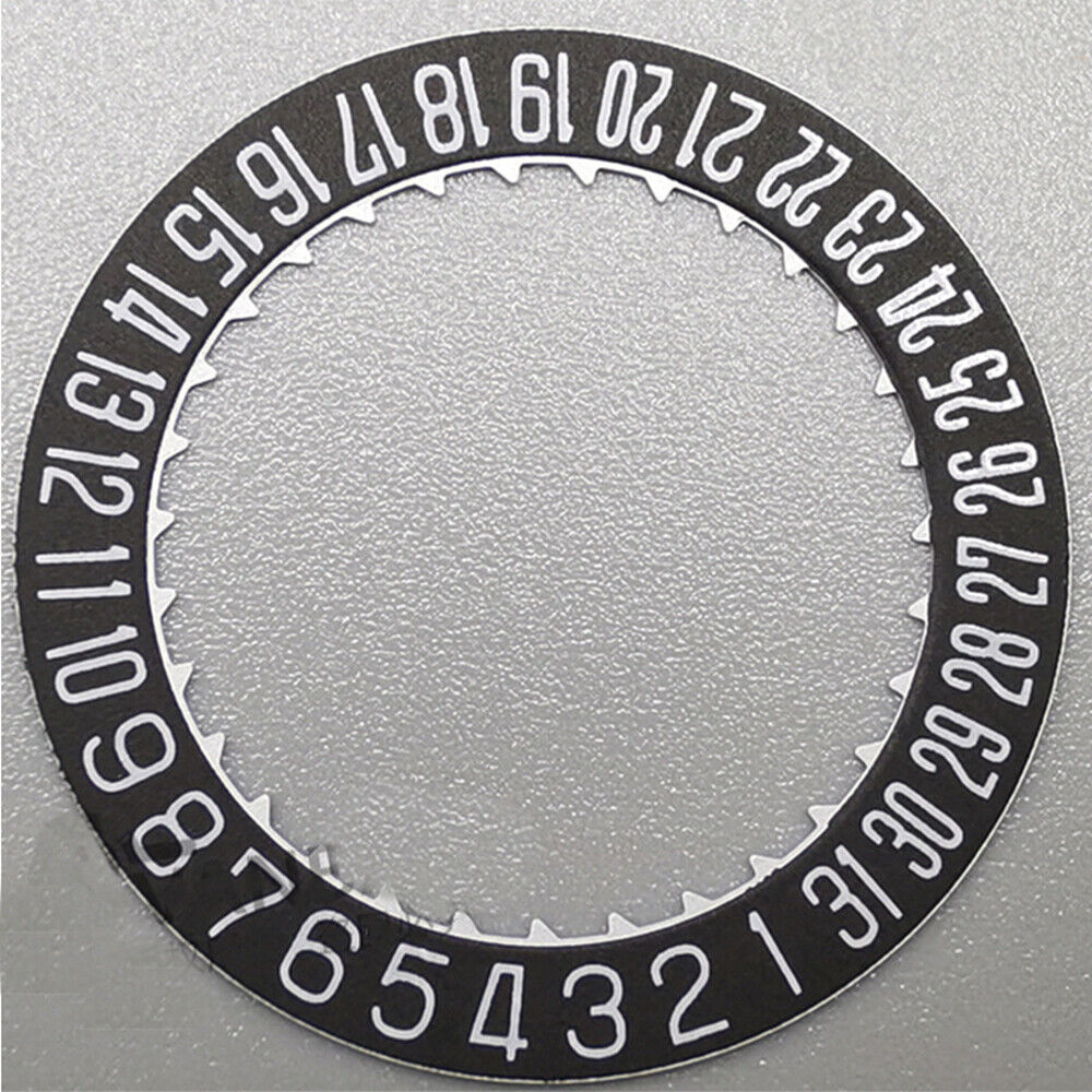 Japan Made Miyota 9015 black date disk wheel, date indicator at 3 o'clock for watch repair