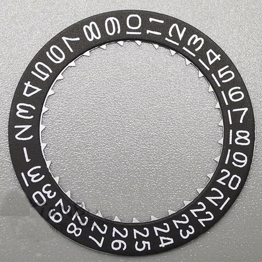 Japan Made Miyota 9015 black date disk wheel, date indicator at 3 o'clock for watch repair