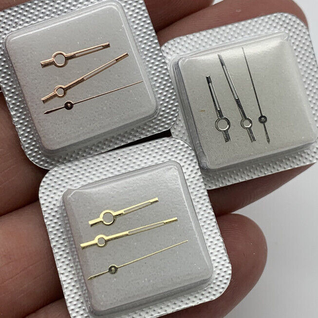 12,5 mm grün leuchtende 3-Zeiger-Uhrzeiger für Herrenuhren, für Miyota 8200-Uhrwerk EN168