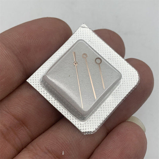 14.5mm men's watch hands set with hour, minute, second for ETA 2824 movement, precision timing.