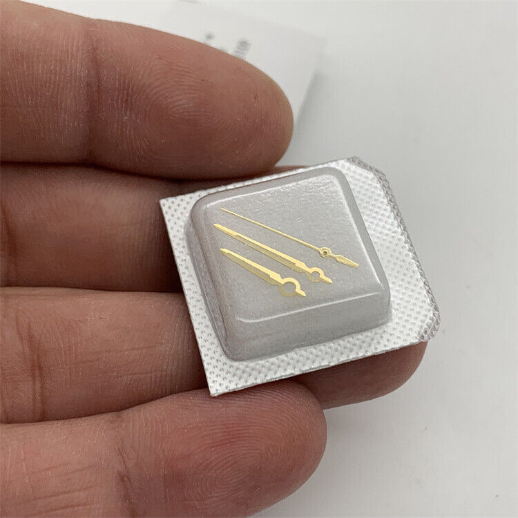 13 mm grün leuchtende 3-Zeiger-Uhrzeiger für Herrenuhren, für Miyota 8200-Uhrwerk 4010