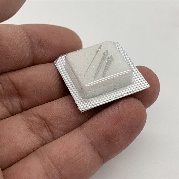 13 mm grün leuchtende 3-Zeiger-Uhrzeiger für Herrenuhren, für Miyota 8200-Uhrwerk 4010