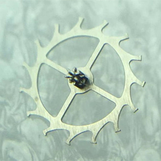 Escape wheel for Miyota 6601 6T51 watch movement, precise gear component for timekeeping.