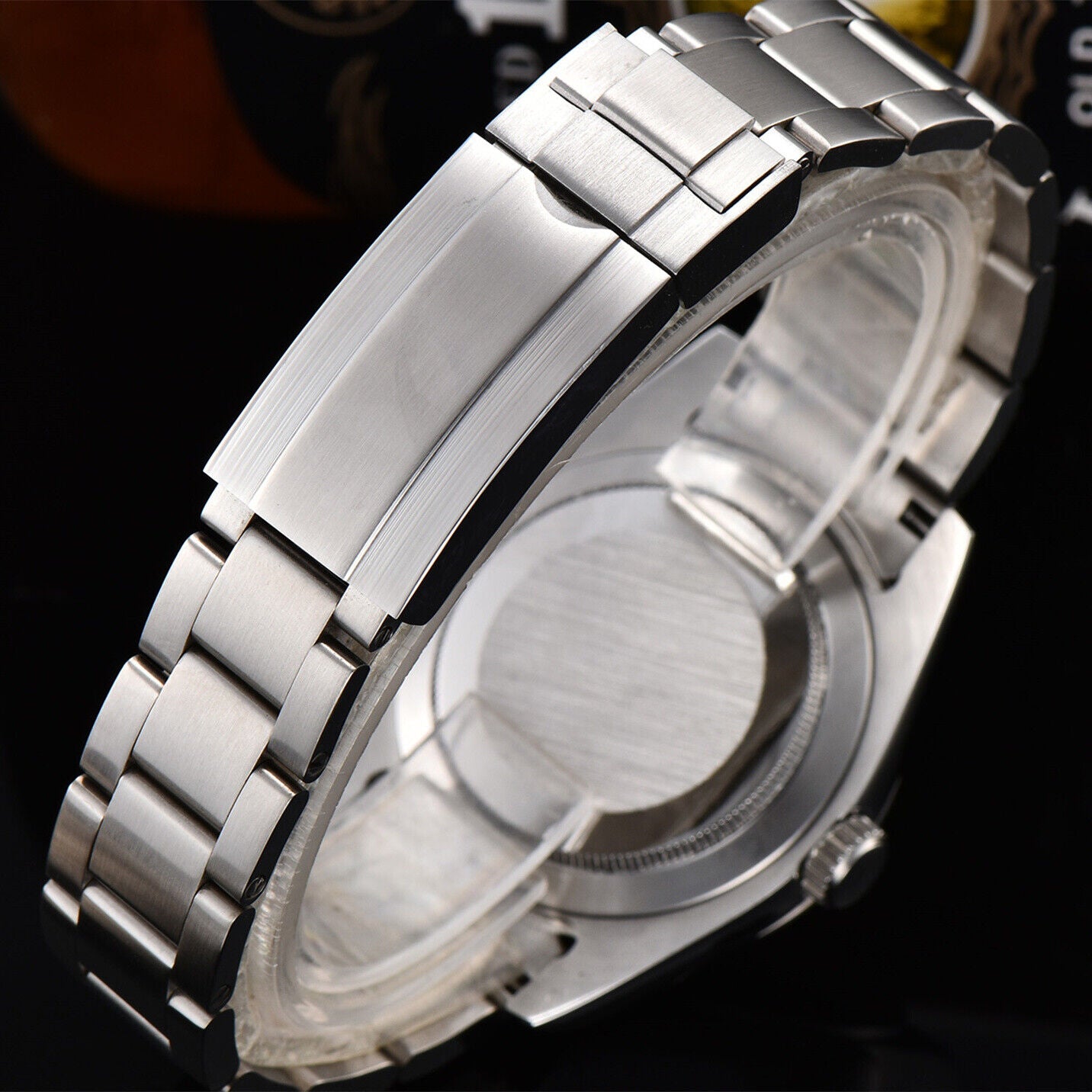 Montre-bracelet mécanique de plongée étanche pour homme, 316L, 40 mm, verre saphir, 3/6/9