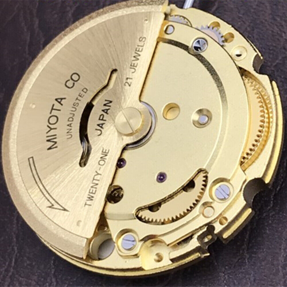 Citizen 8200 automatic men's watch featuring a golden stainless steel case with Japanese mechanical movement.
