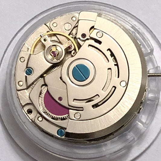 NN 2813 automatic watch movement with single calendar and small seconds at 6, precision mechanical design.