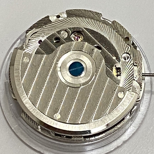 China Made multifunctional automatic watch with mechanical movement and moon phase at 12 o'clock.