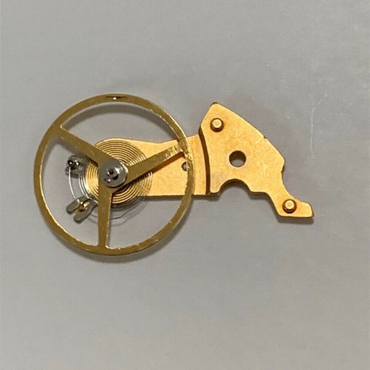 Golden Complete Balance Wheel with Splint for ETA2834 2836 2824 watch movement, high precision part by Generic.