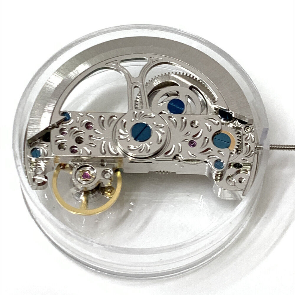 China Made Rectangle Automatic Mechanical Movement 2 Hands