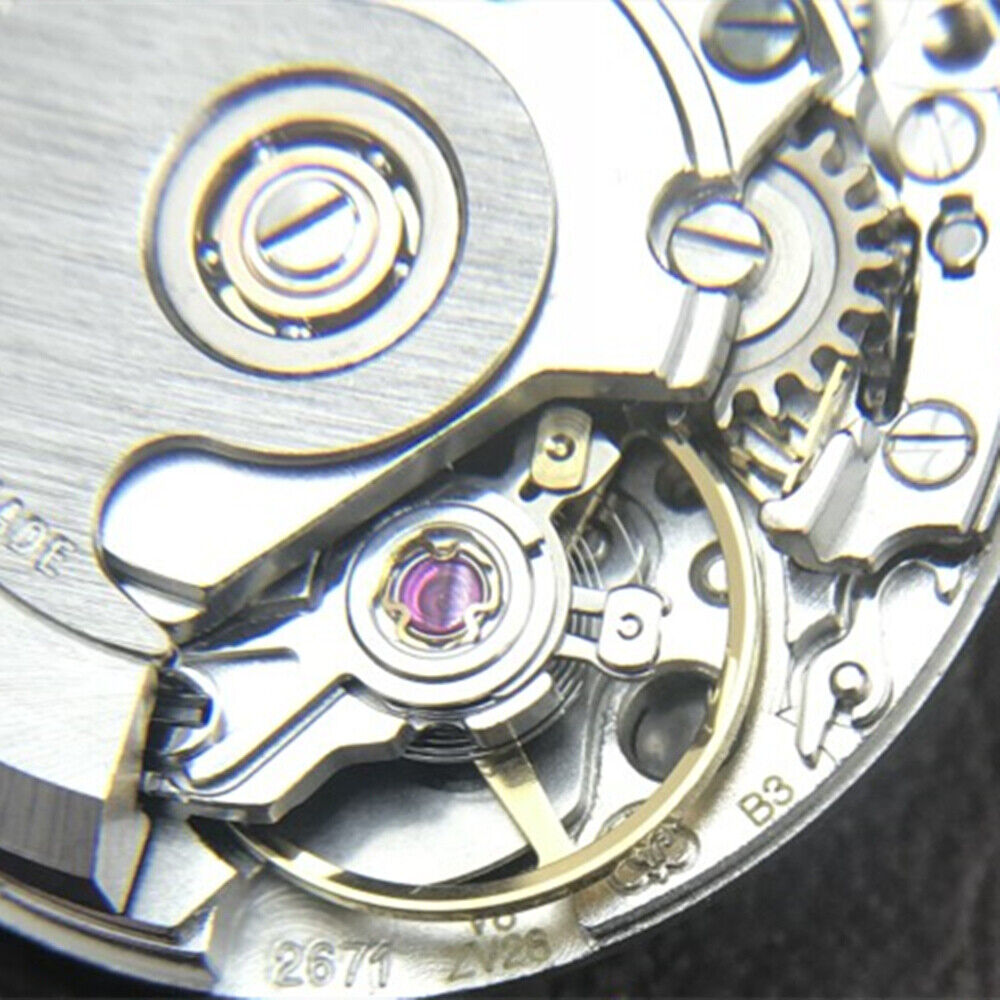 Echte Schweizer Silberuhr mit ETA2671 V8-Zertifizierung, automatisches mechanisches Uhrwerk