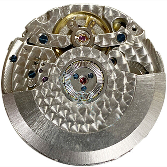 Chinese Tianjin Seagull T25 ST25 watch accessory showcasing automatic mechanical movement with small second subdials at 3 and 9 o'clock positions.