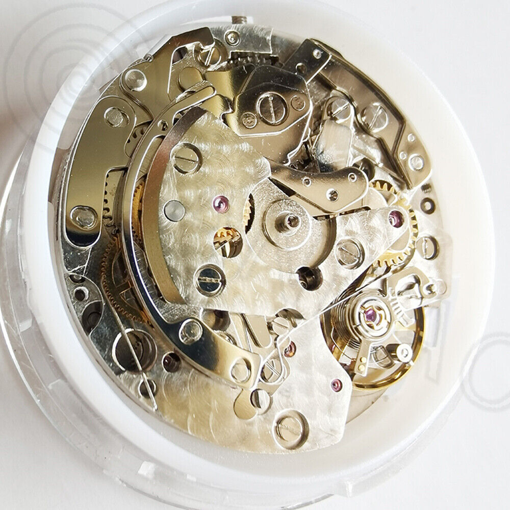 Mouvement mécanique asiatique 7750 7753, petite seconde à 6 heures, calendrier simple blanc à 4,5 heures