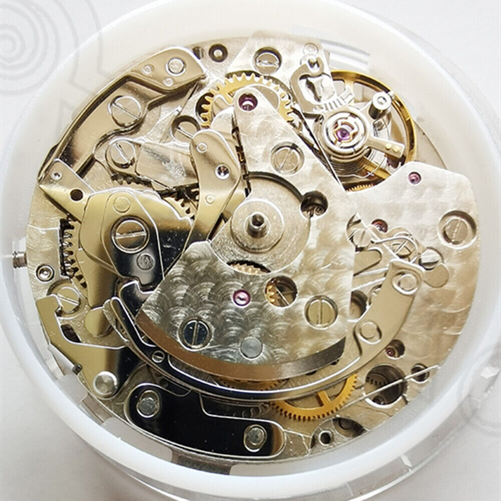 Mouvement mécanique asiatique 7750 7753, petite seconde à 6 heures, calendrier simple blanc à 4,5 heures