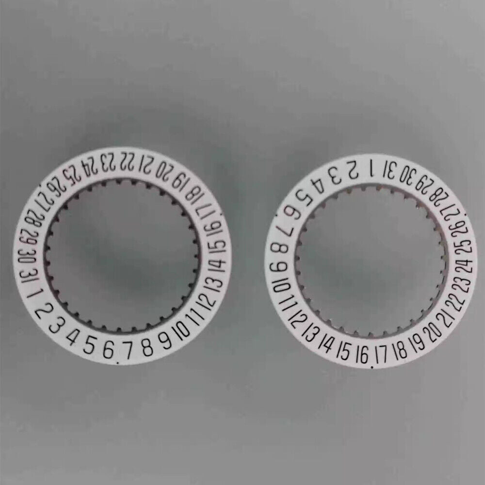 Swiss White Date Disk Wheel Date Wheel Date At 6 for ETA956.412 Watch Movement