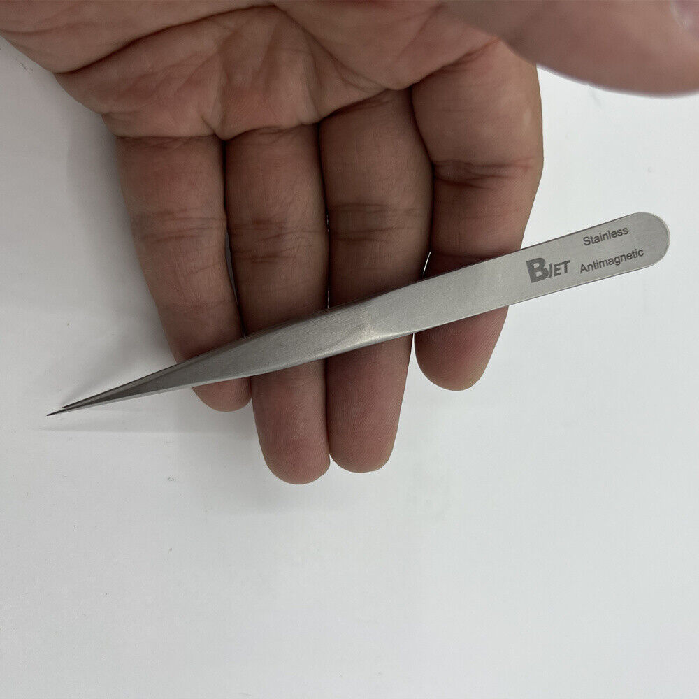 Pince à épiler antimagnétique Bergeon 7024-3, taille 120 mm