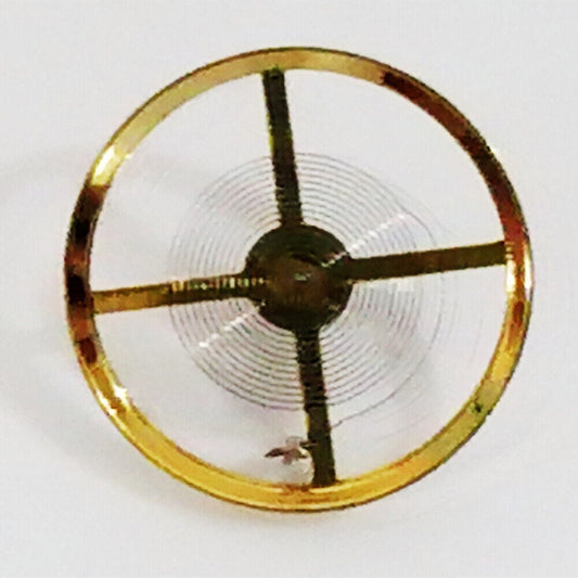 Complete balance wheel hairspring for SH multifunctional SP flywheel movement, precision watch part by SH brand.