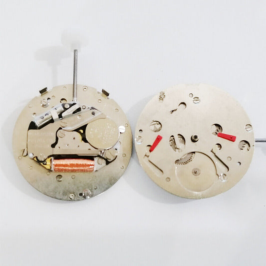 Multifunctional watch movement with small second subdials at 3, 6, and 9 ? China made, quality craftsmanship.