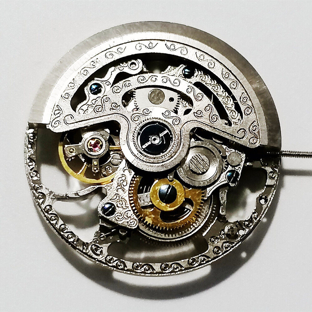 Brand New China Made Hangzhou 2700 Movement Hollow 3 Hands
