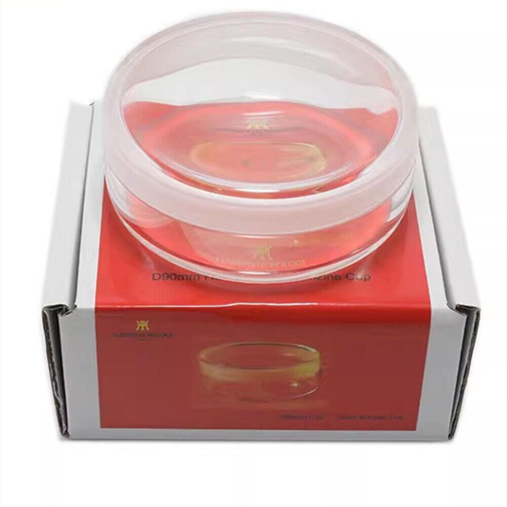 High Boron Silicon Oil Benzine Cup 90x35mm for precision watch repair tools.