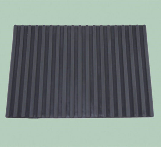 Black non-slip bench mat 100x150mm for watch accessories, replacement of MSA24.220 by China Made.