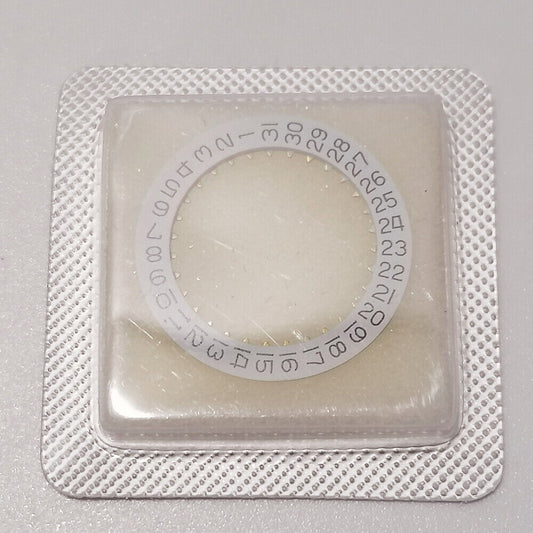 Original Omega 1020 1030 Date Disk Wheel showing date numbers for watch movement replacement