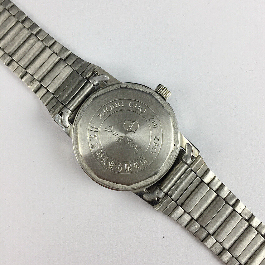 China Donglang Steel Automatische mechanische Uhr 17 Juden Goldenes Zifferblatt+Uhrenband