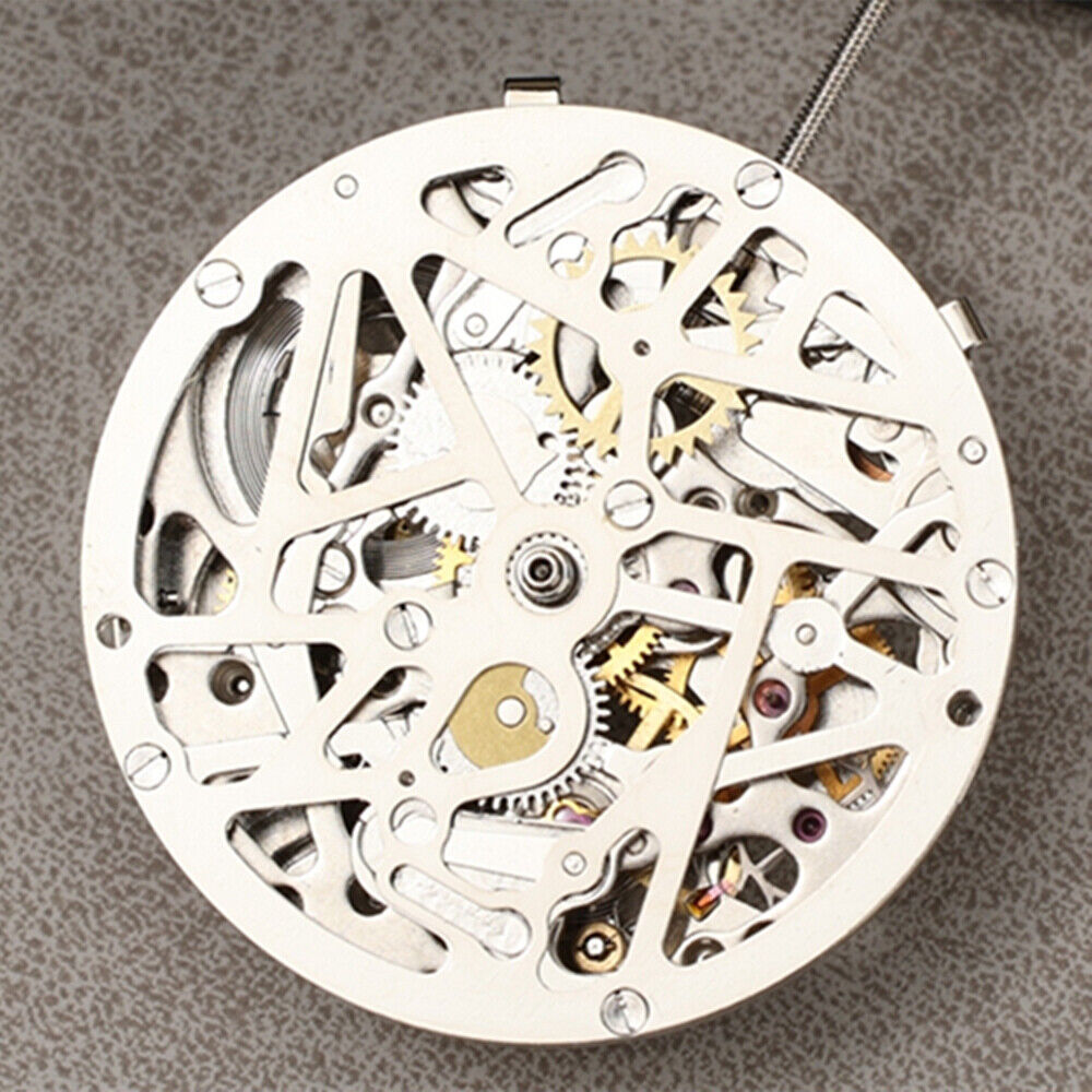 China Made Dandong Hollow Silver Automatic Mechanical Movement DL8298
