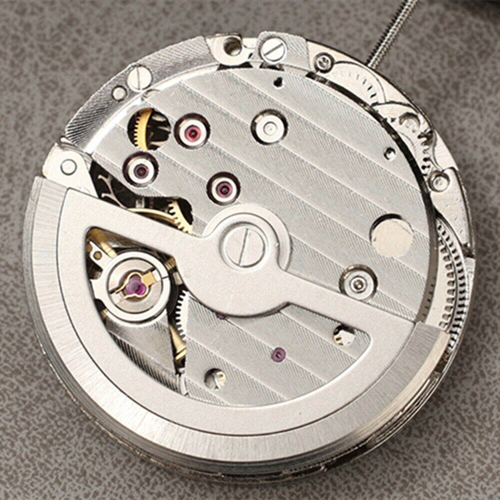 Asian DANDONG Silver DL8207 Bare Balance Wheel Automatic Mechanical Movement