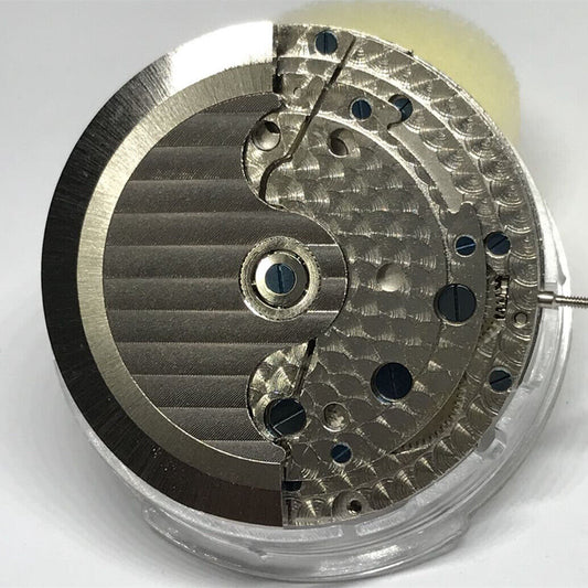 Shanghai brand watch with double bare balance wheel, automatic mechanical movement for precise timekeeping.