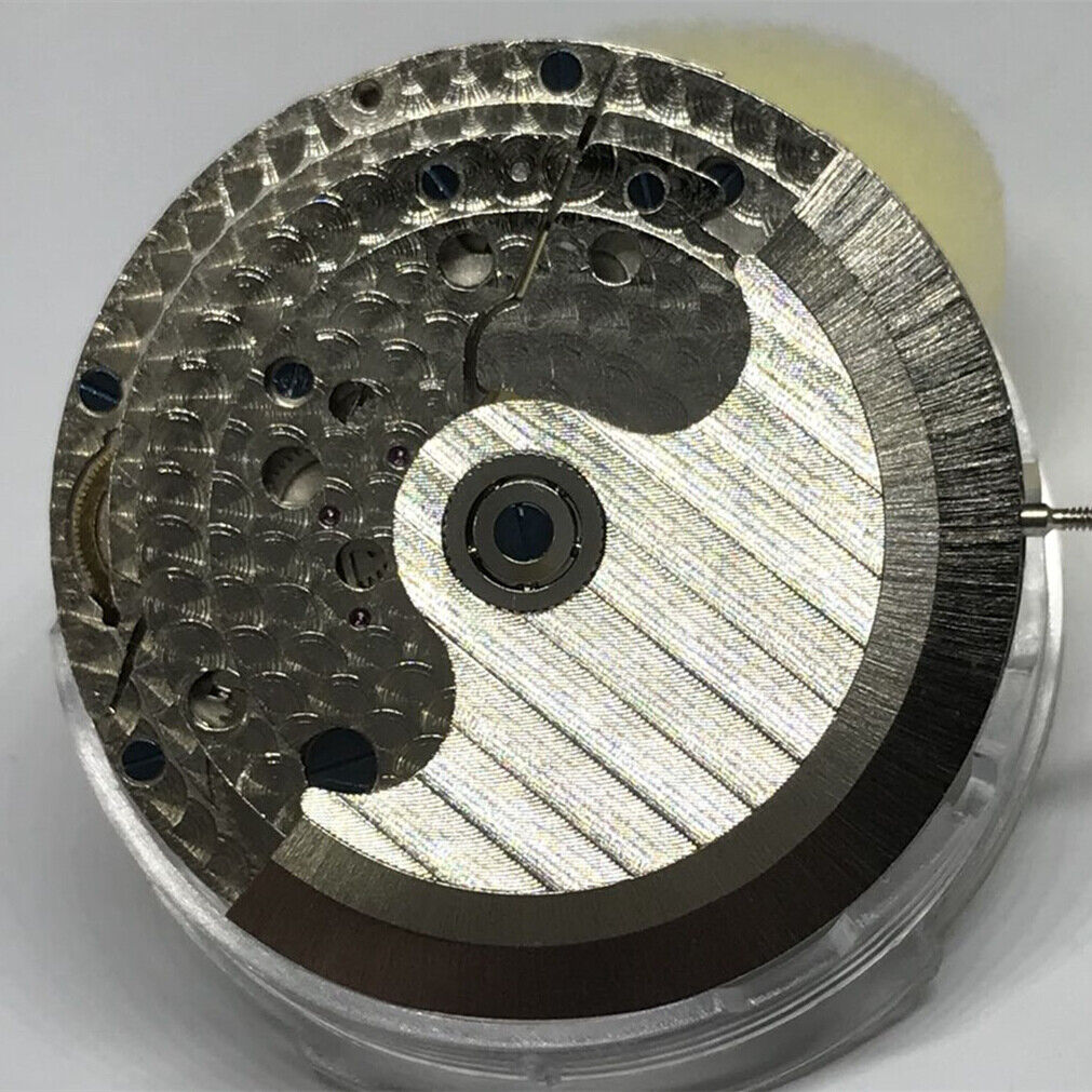 China Made Shanghai Double Bare Balance Wheel Automatic Mechanical Movement