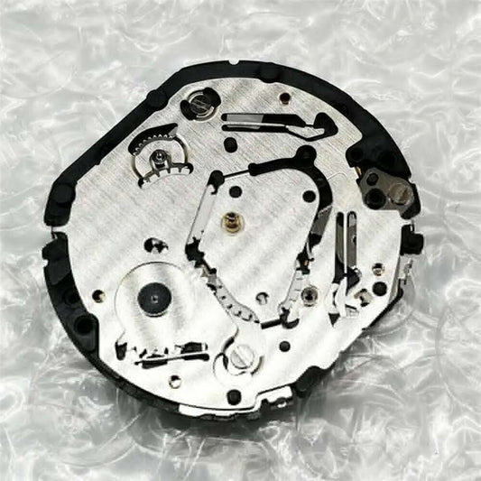 1. Hattori Epson VX9J quartz watch movement, precision Japan-made component for repairs.