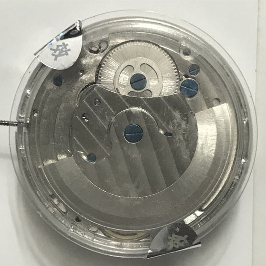 China Made Automatic mechanical watch with star phase, multifunctional dial, and sleek stainless steel design.