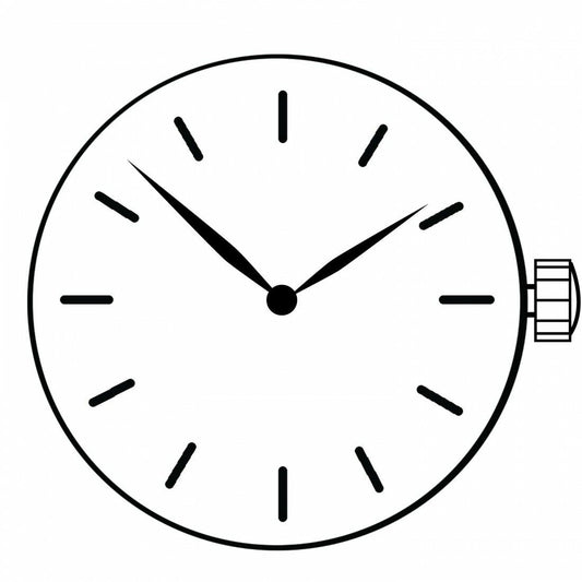 Hattori Epson TMI VJ20 quartz watch movement, precision Japan-made component for timepieces